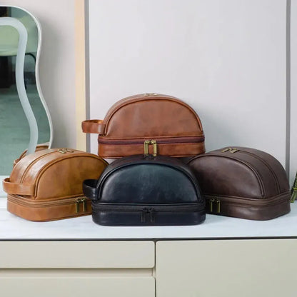 Saint Morris Crossett Leather Organizer Bag