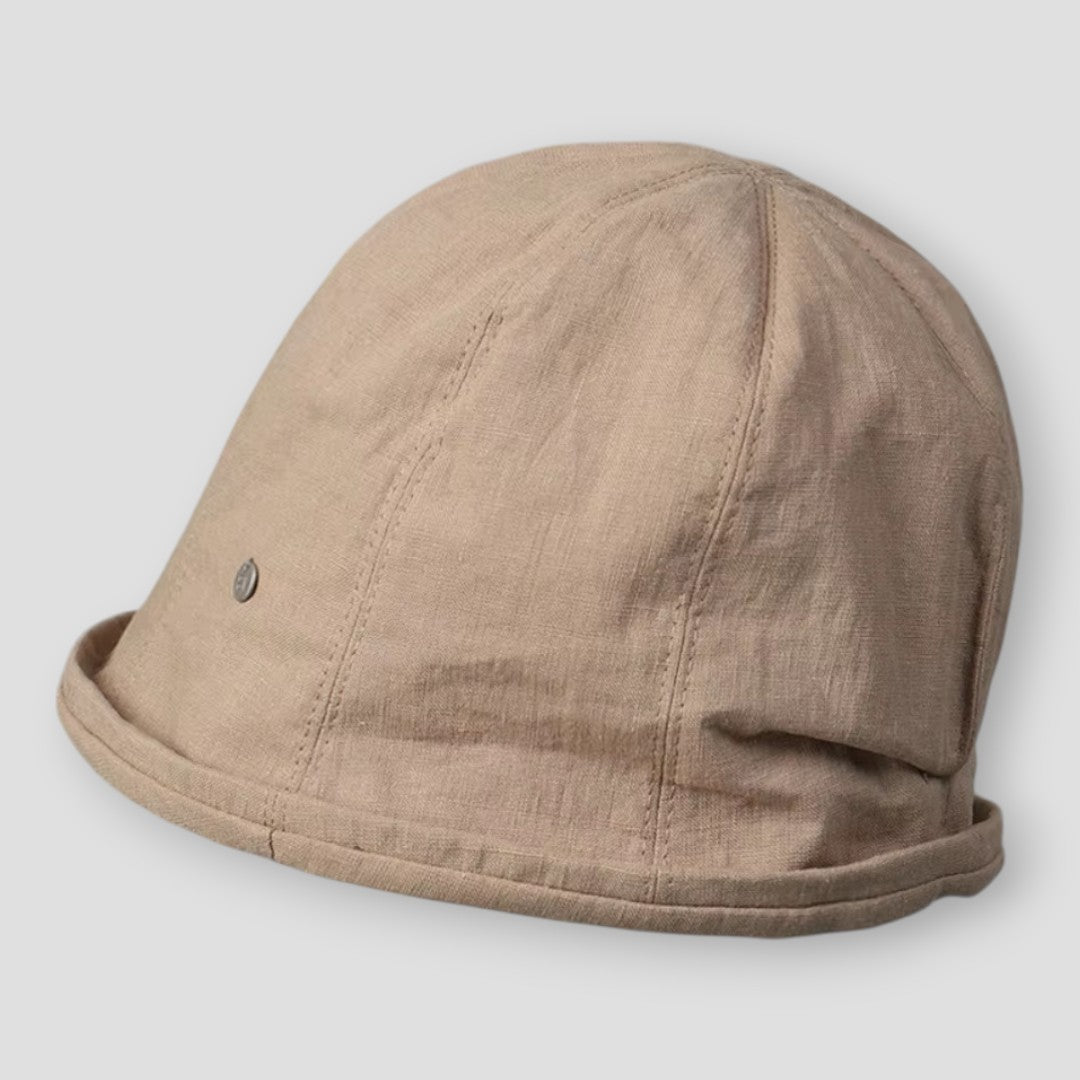 Sky Madrid Socorro Linen Hat