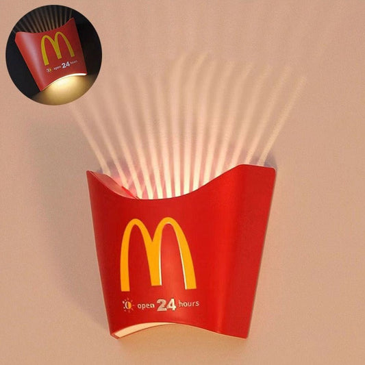 Golden Arches Parody French Fire Lamp