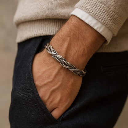 Saint Morris Zion Weave Bangle Bracelet