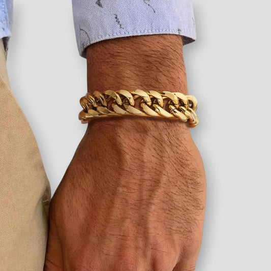 North Royal Adams Cuban Chain Bracelet