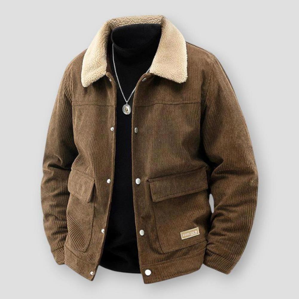 North Royal Alton Corduroy Fleece-Lined Jacket