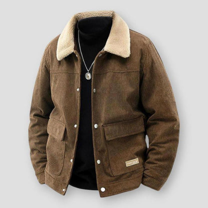North Royal Alton Corduroy Fleece-Lined Jacket