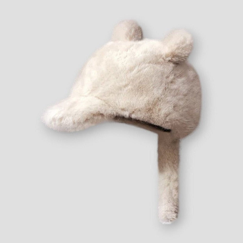 North Royal Bear Ear Plush Cap