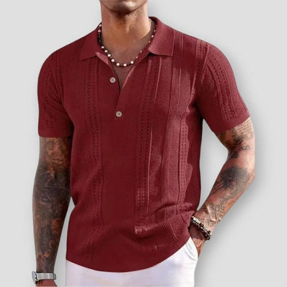 North Royal Bessemer Knitted Polo Shirt