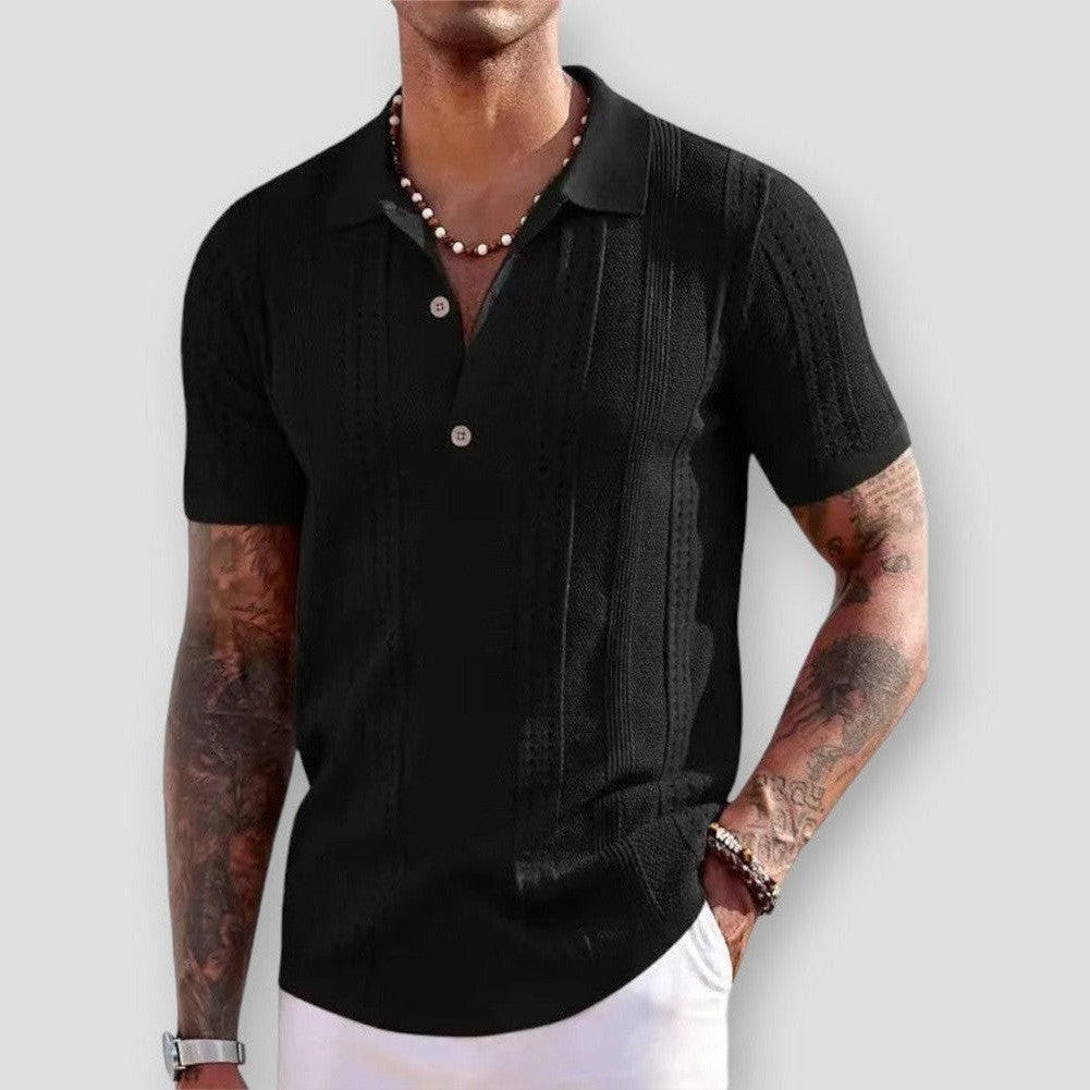 North Royal Bessemer Knitted Polo Shirt