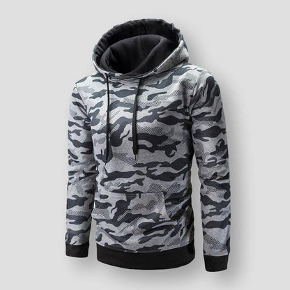 North Royal Camouflage Hooded Sweater