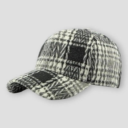 North Royal Chester Soft Wool Plaid Cap