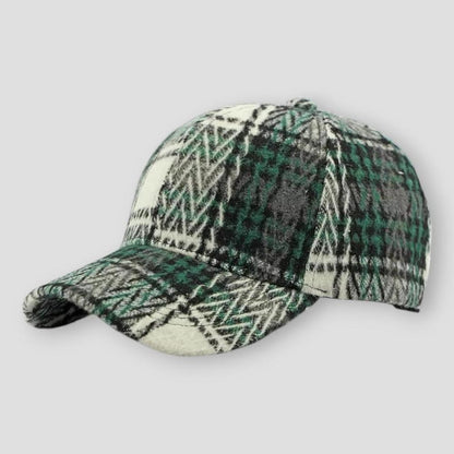North Royal Chester Soft Wool Plaid Cap