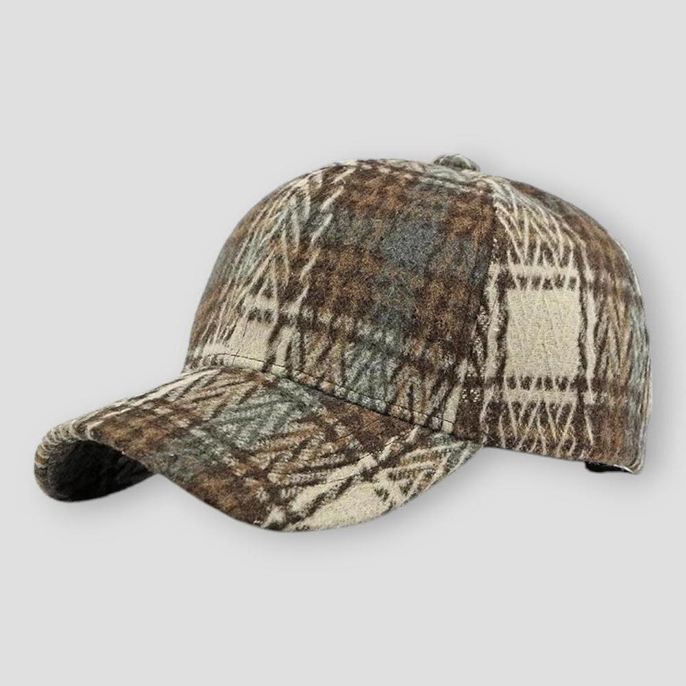 North Royal Chester Soft Wool Plaid Cap