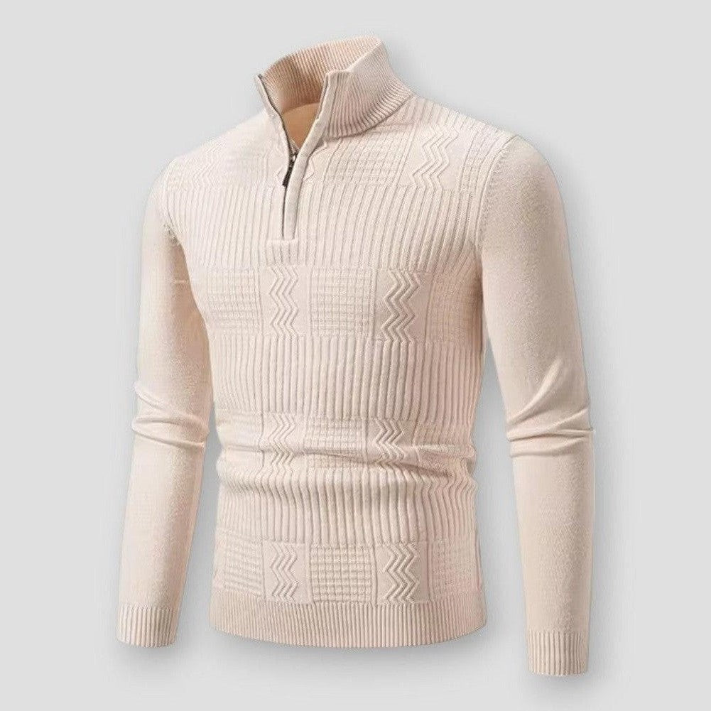 North Royal Clayton High Neck Knitted Sweater