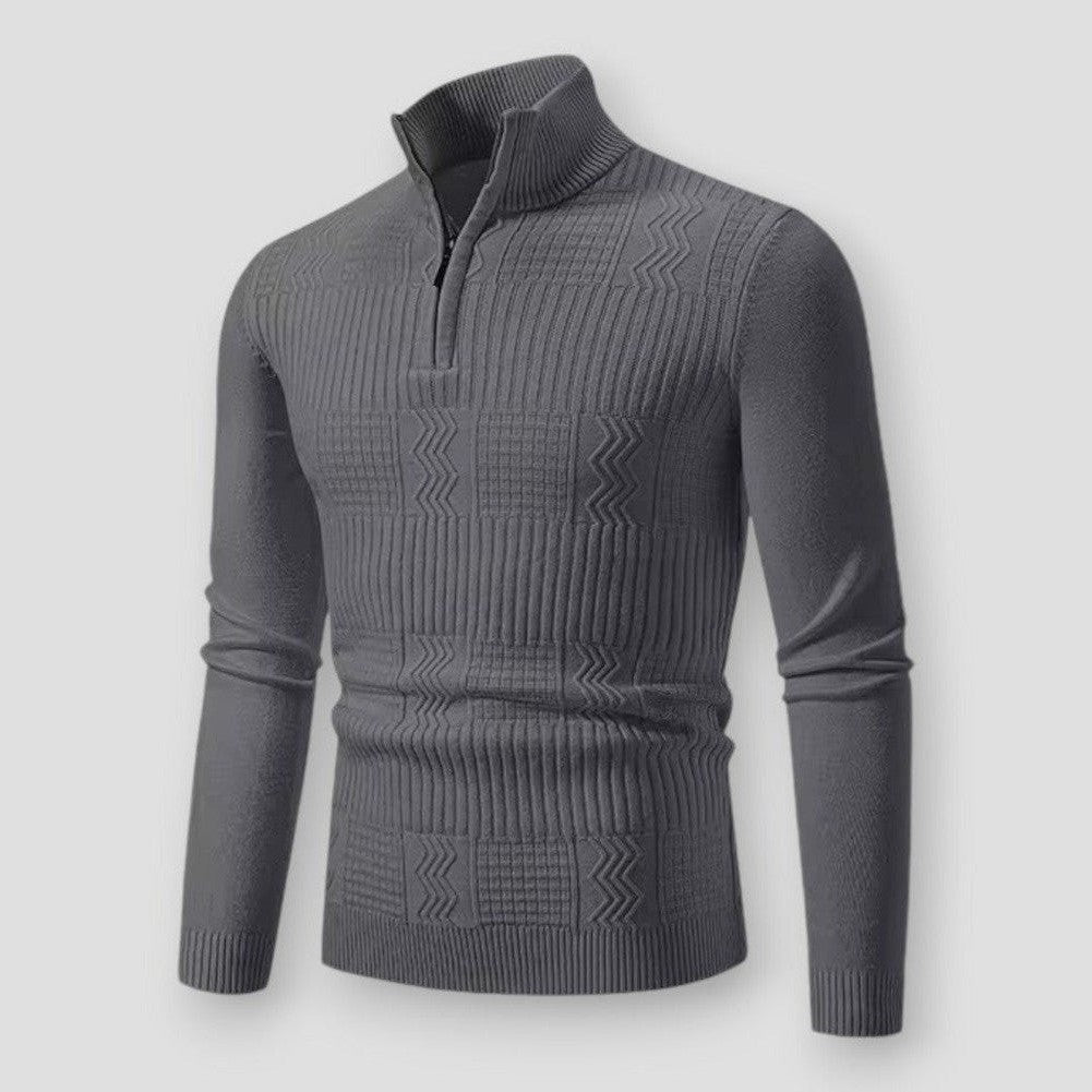 North Royal Clayton High Neck Knitted Sweater