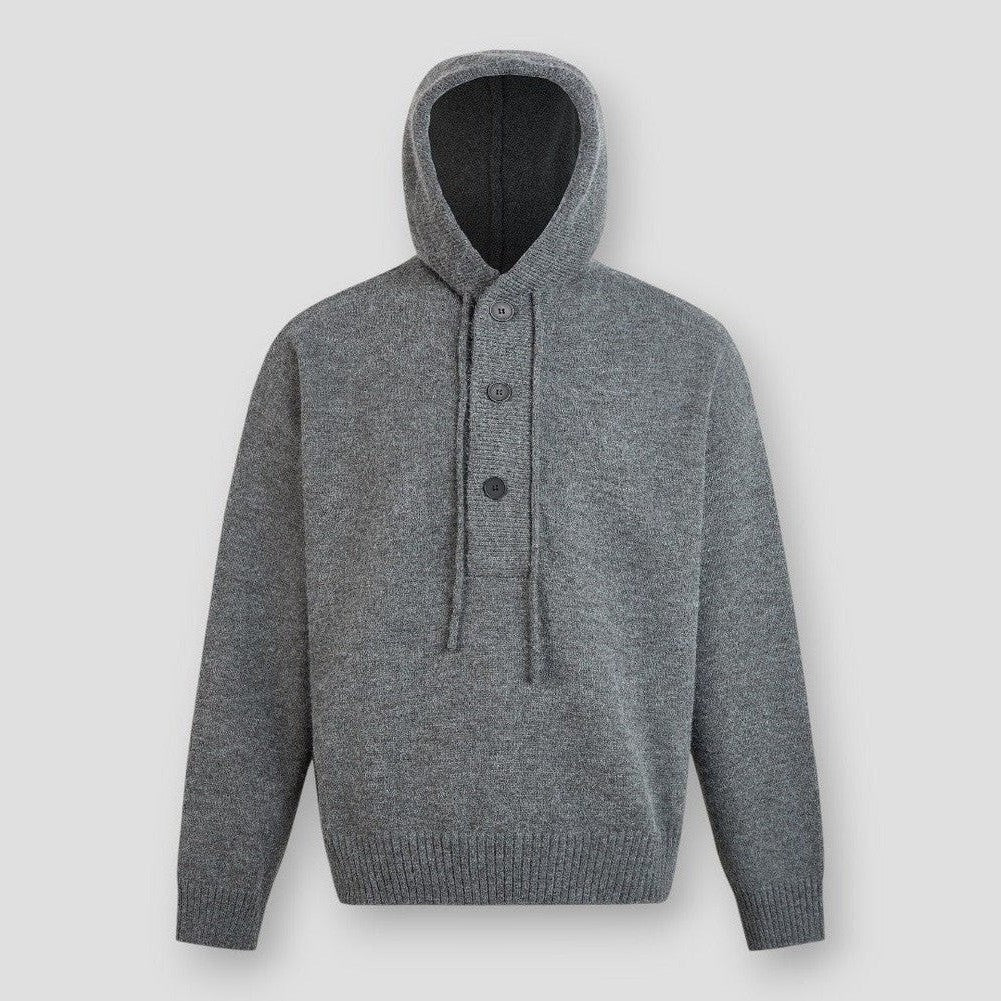 North Royal Denton Hooded Knitted Sweater
