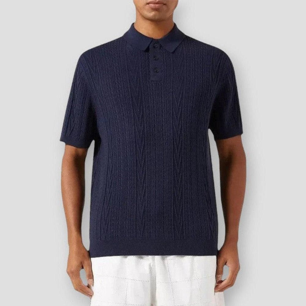 North Royal Easton Knitted Polo Shirt