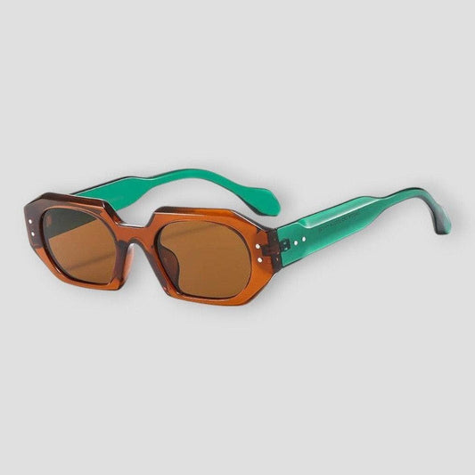 North Royal Evanston Retro Square Sunglasses