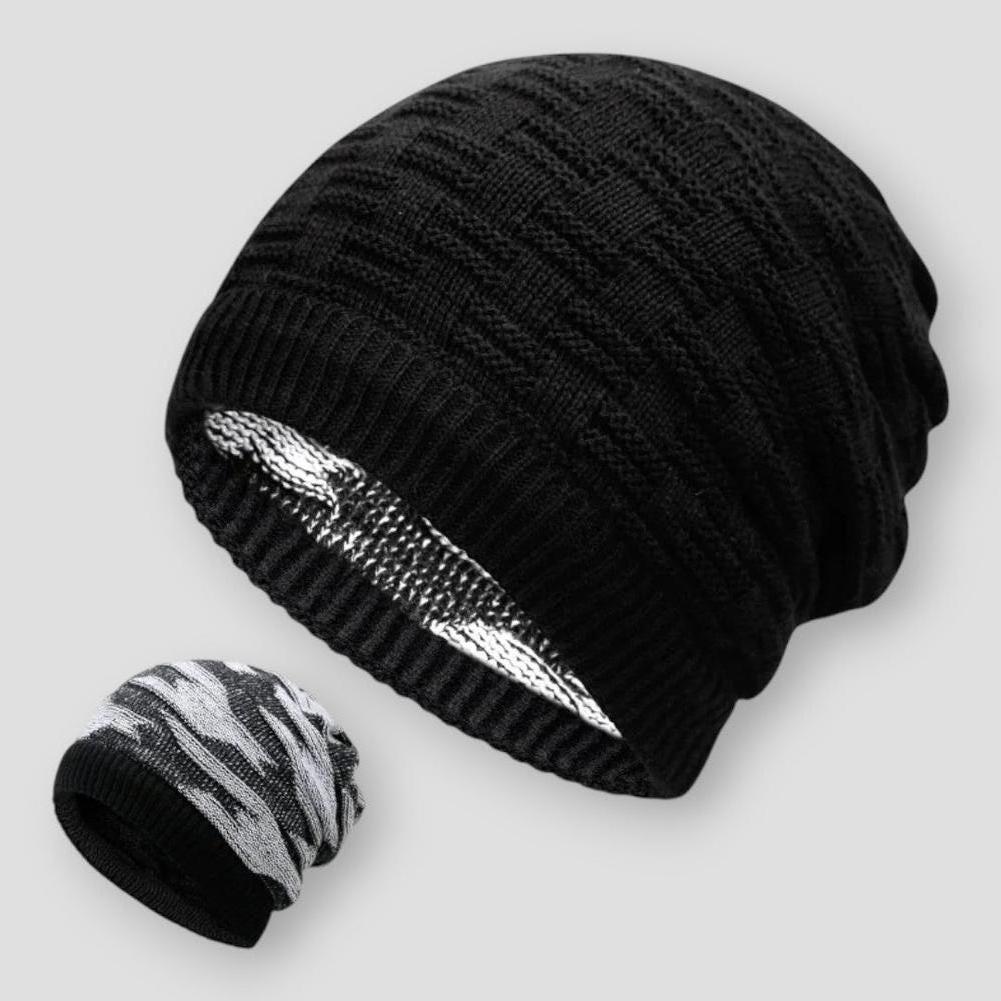 North Royal Flint Reversible Knitted Beanie