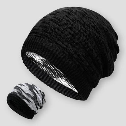 North Royal Flint Reversible Knitted Beanie