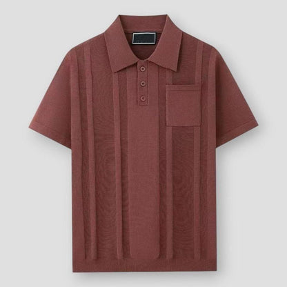 North Royal Fullerton Knitted Polo Shirt