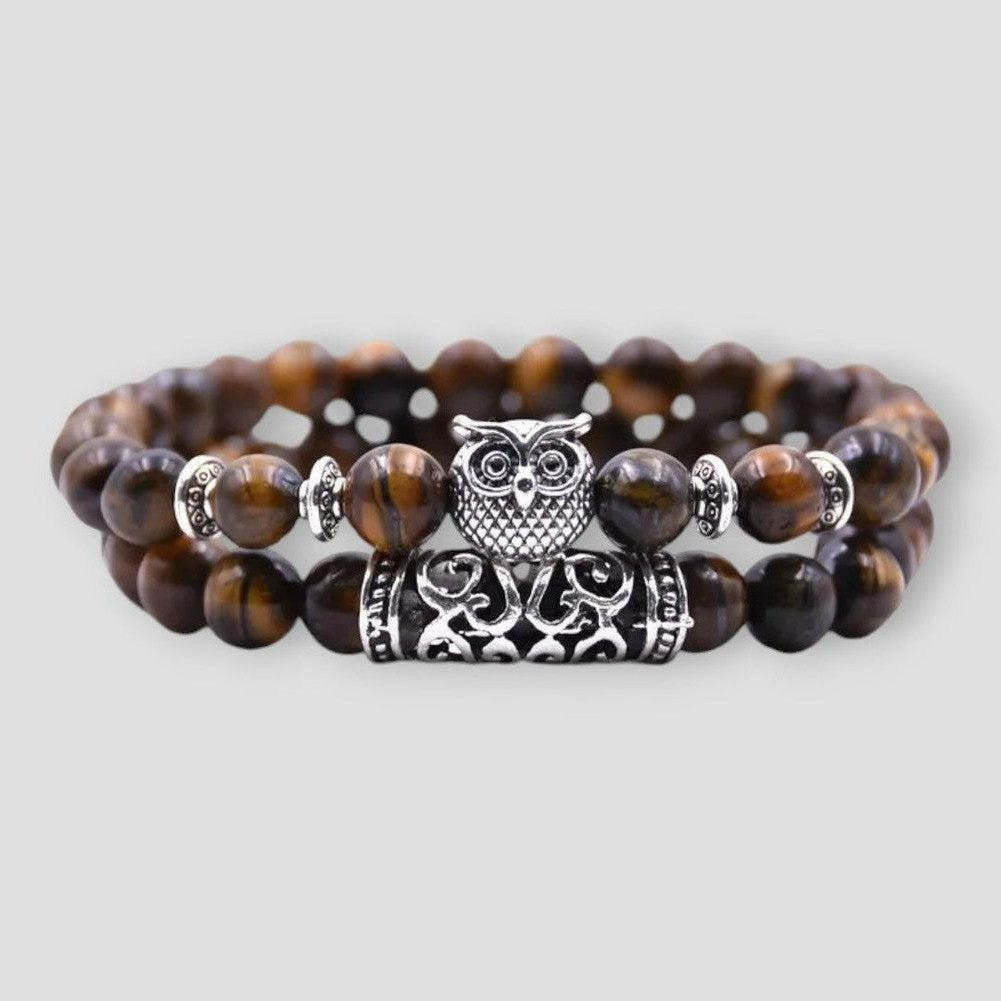 North Royal Fulton Owl Stone Bracelets