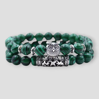 North Royal Fulton Owl Stone Bracelets