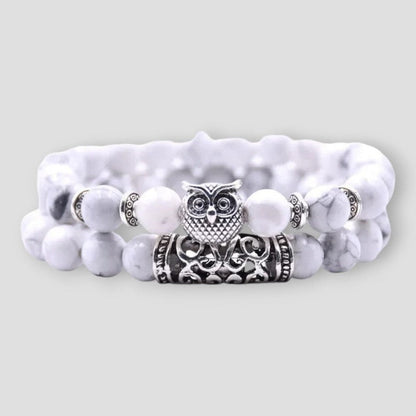 North Royal Fulton Owl Stone Bracelets
