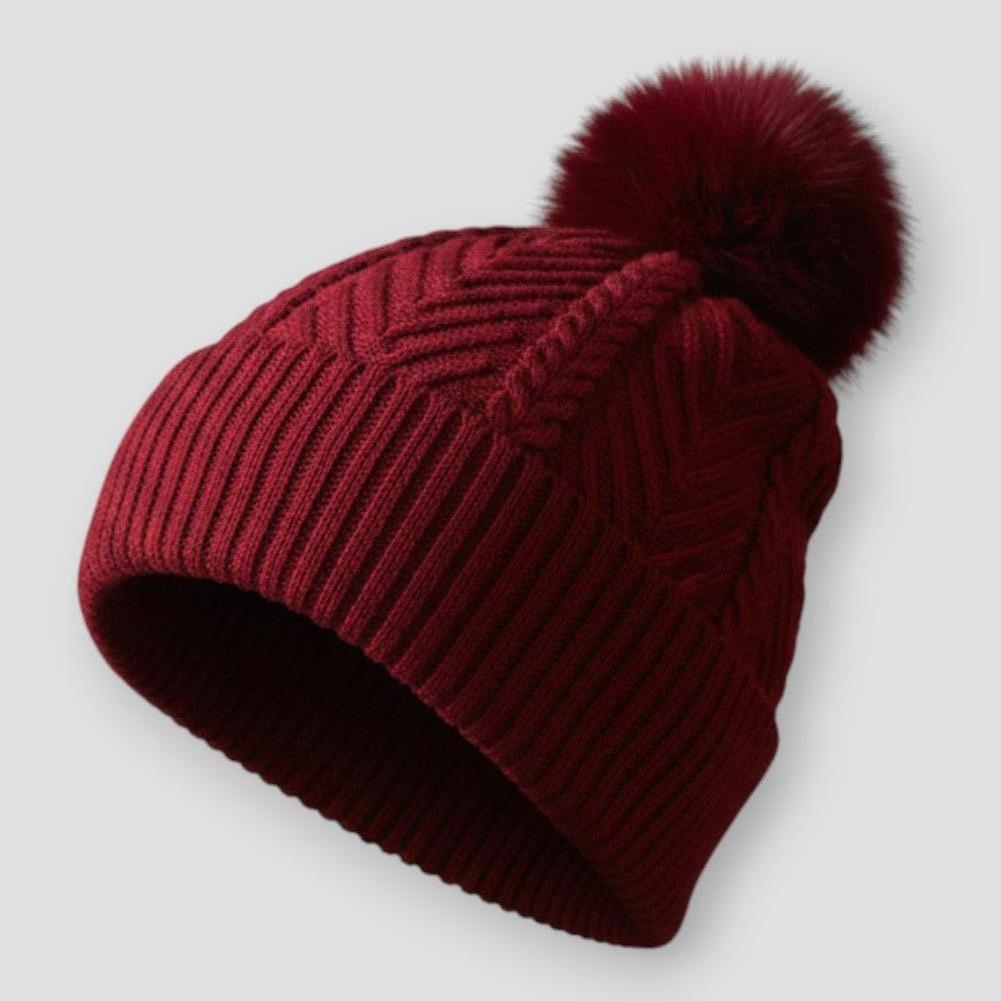 North Royal Gary Pompom Beanie