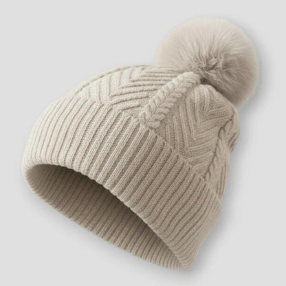 North Royal Gary Pompom Beanie