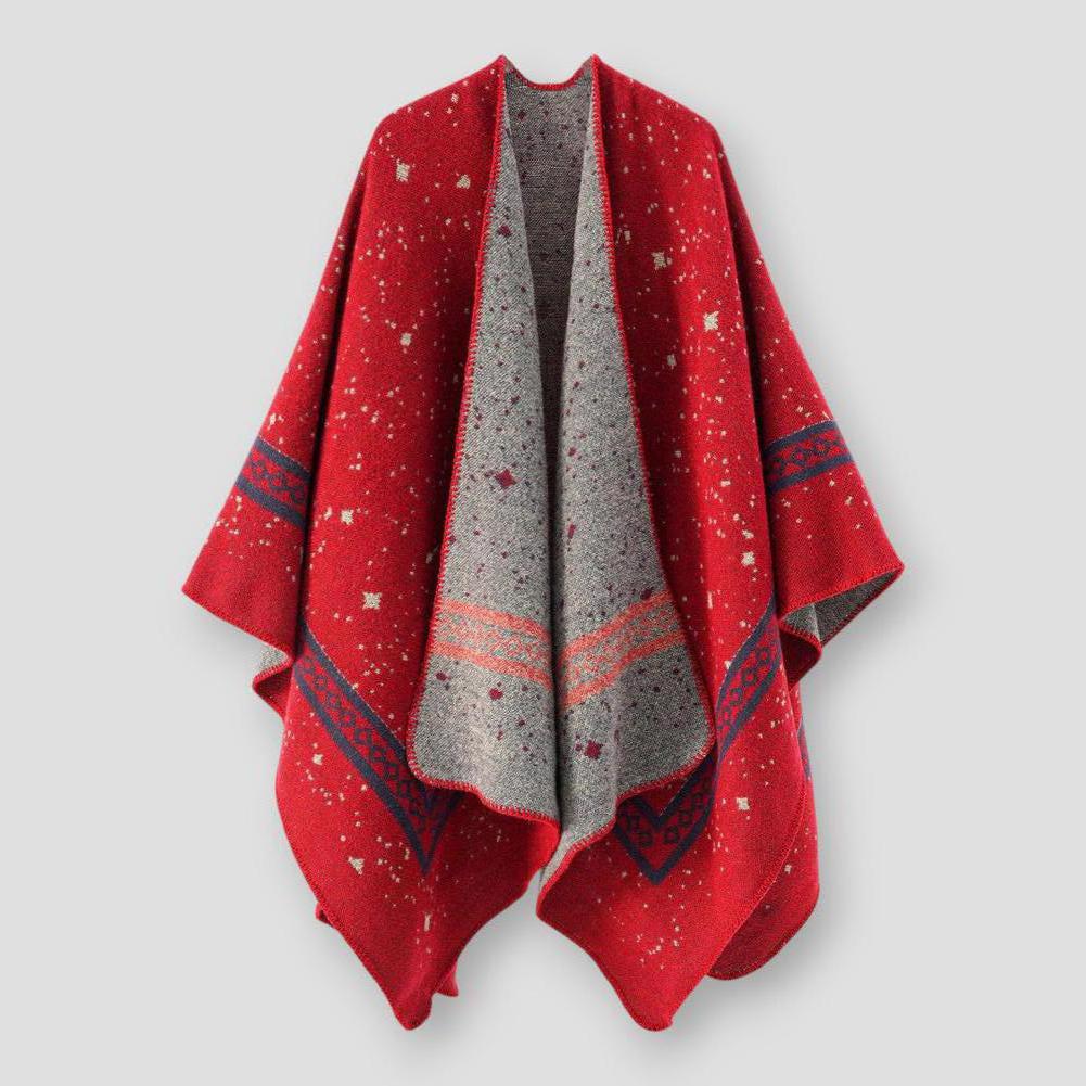 North Royal Kelso Knitted Winter Shawl