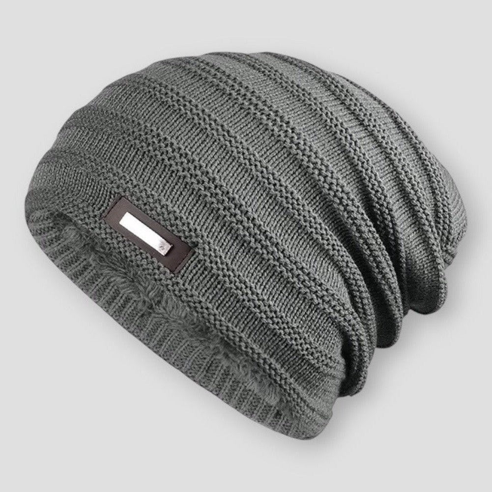 North Royal Knitted Fleece-Lined Cap