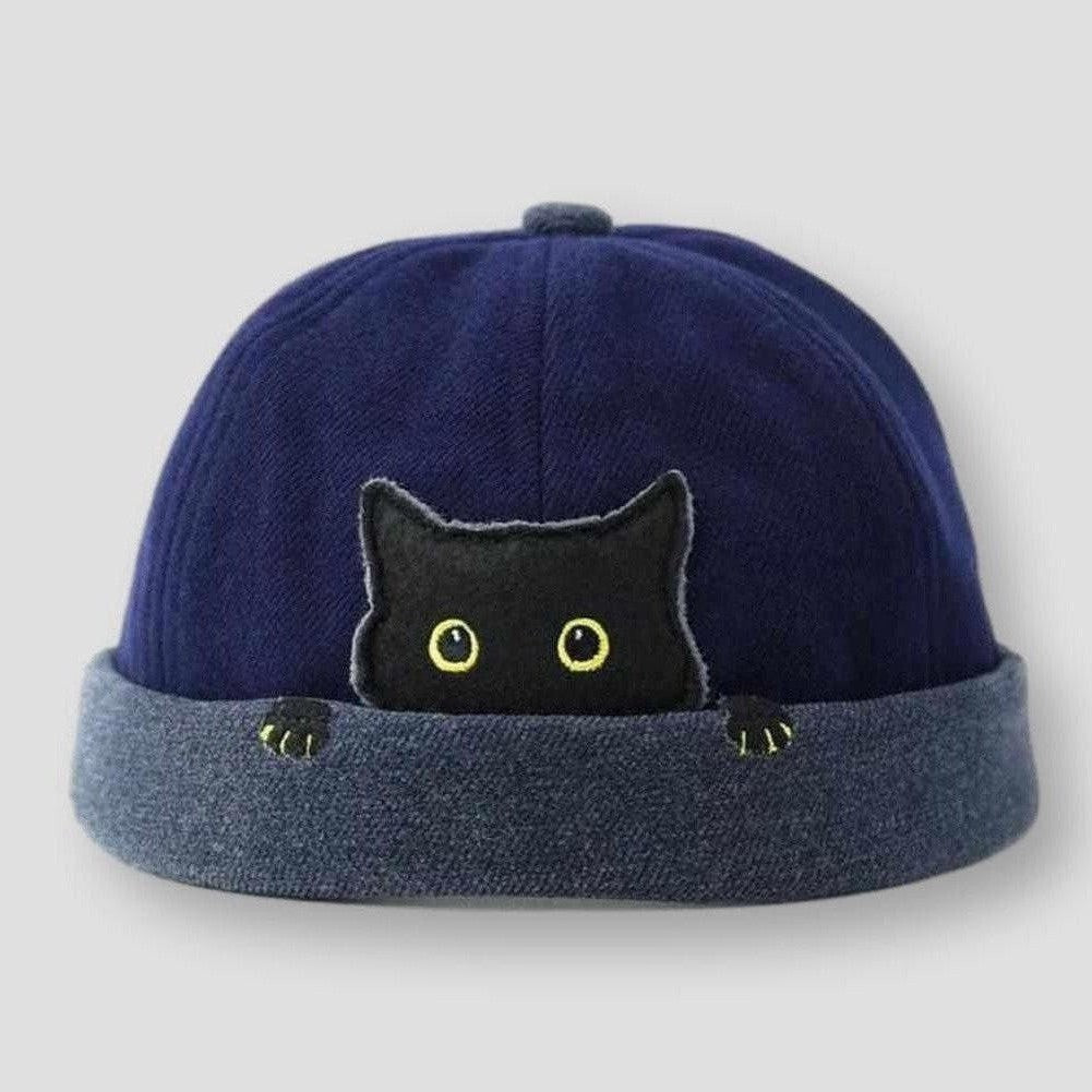 North Royal Knitted Melon Cat Hat – Moon Mogul