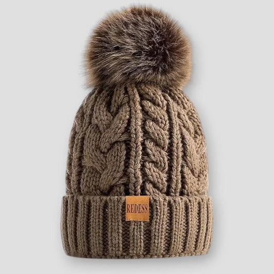 North Royal Lander Pompom Beanie