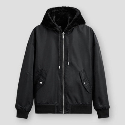 North Royal Lincoln Hooded Fur Jacket