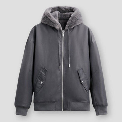 North Royal Lincoln Hooded Fur Jacket