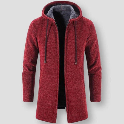 North Royal Long Hooded Coat