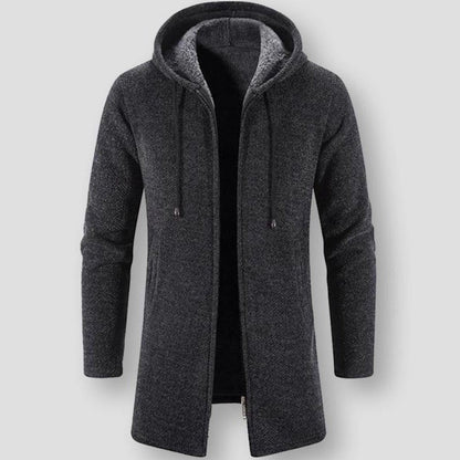 North Royal Long Hooded Coat