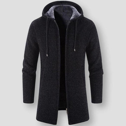 North Royal Long Hooded Coat