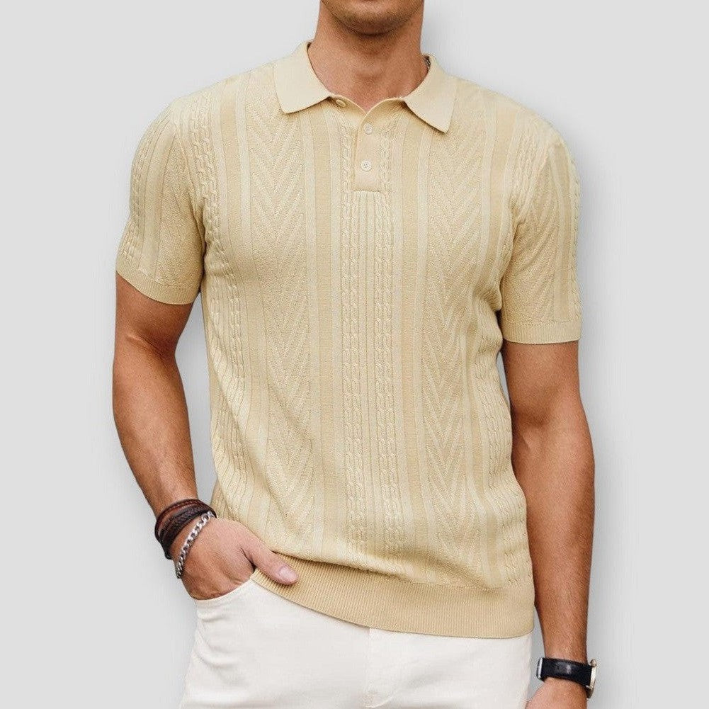 North Royal Lufkin Knitted Polo Shirt