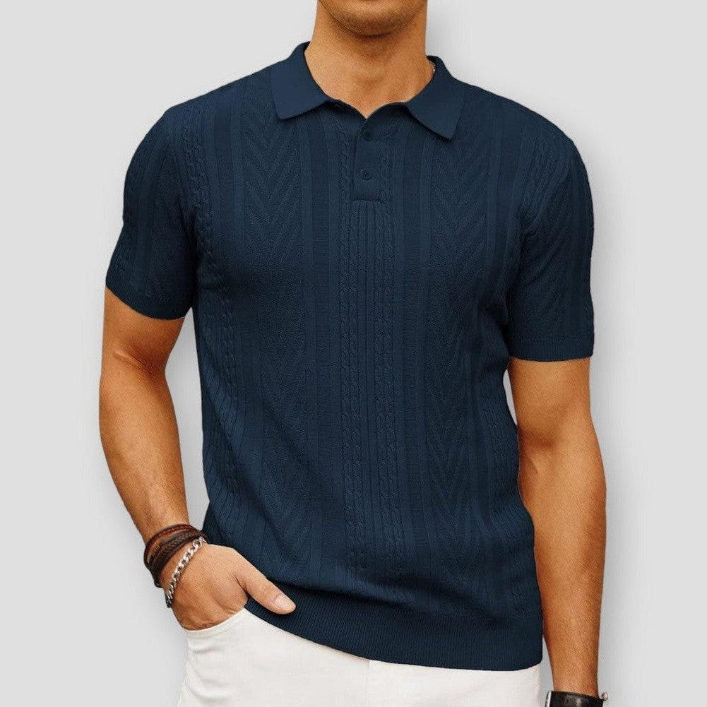 North Royal Lufkin Knitted Polo Shirt