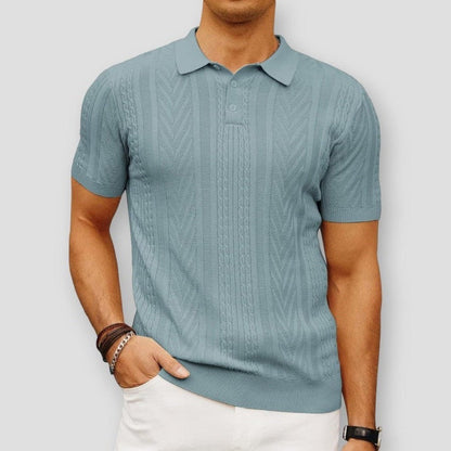 North Royal Lufkin Knitted Polo Shirt