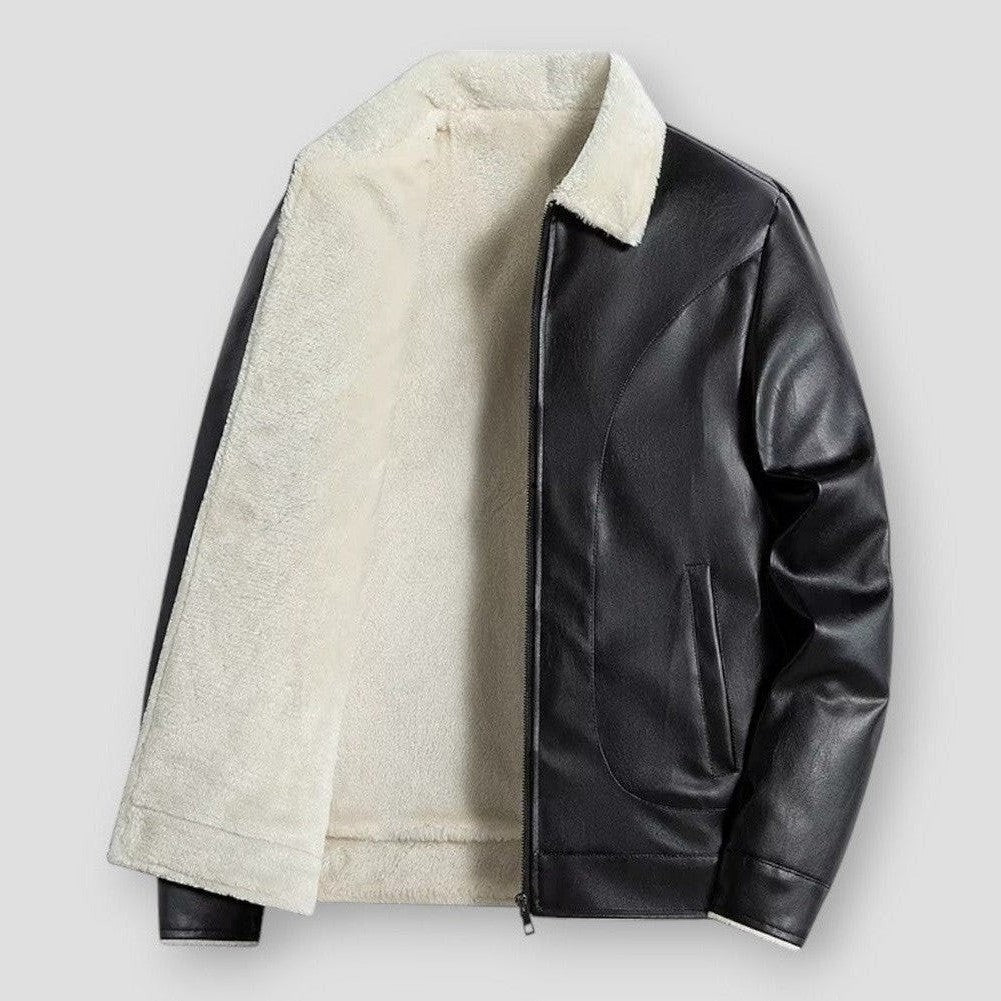 North Royal Manti Leather Jacket