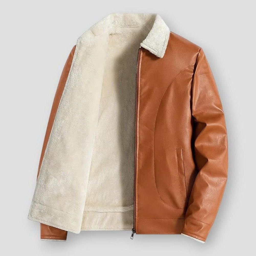 North Royal Manti Leather Jacket
