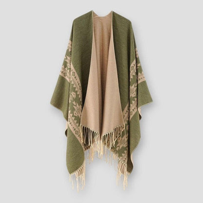 North Royal Merced Tassel Poncho