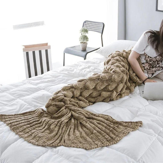 North Royal Mermaid Tail Blanket