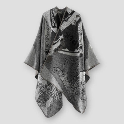 North Royal Moline V-Neck Shawl