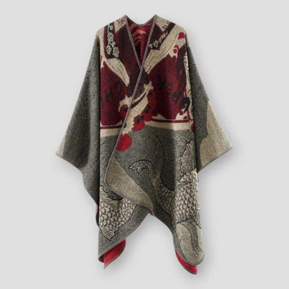North Royal Moline V-Neck Shawl