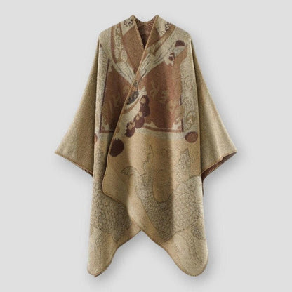 North Royal Moline V-Neck Shawl