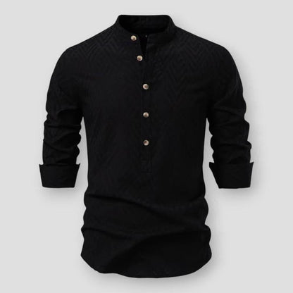 North Royal Pueblo Half-Button Long Sleeve