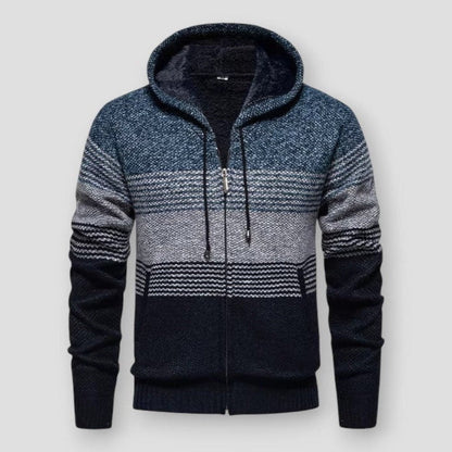 North Royal Rogers Hooded Knitted Sweater