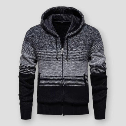 North Royal Rogers Hooded Knitted Sweater
