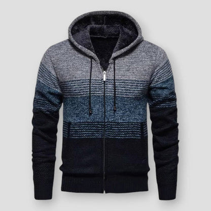 North Royal Rogers Hooded Knitted Sweater